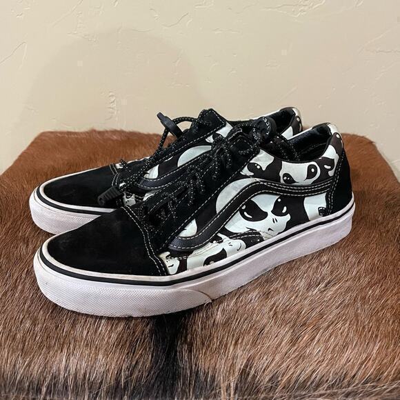Vans Old Skool \'Alien Ghosts VN0A4BV5TB1 Rare GLOW IN THE‎ DARK! main image 5